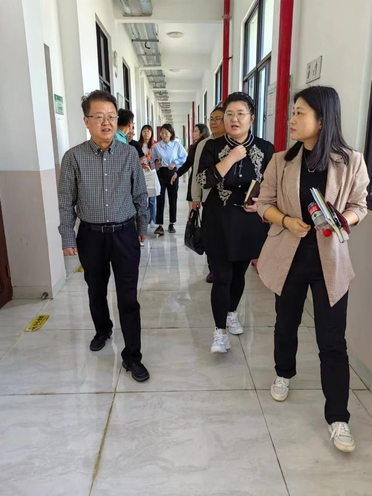 西北师范大学马克思主义学院孙健副院长一行到我院调研交流