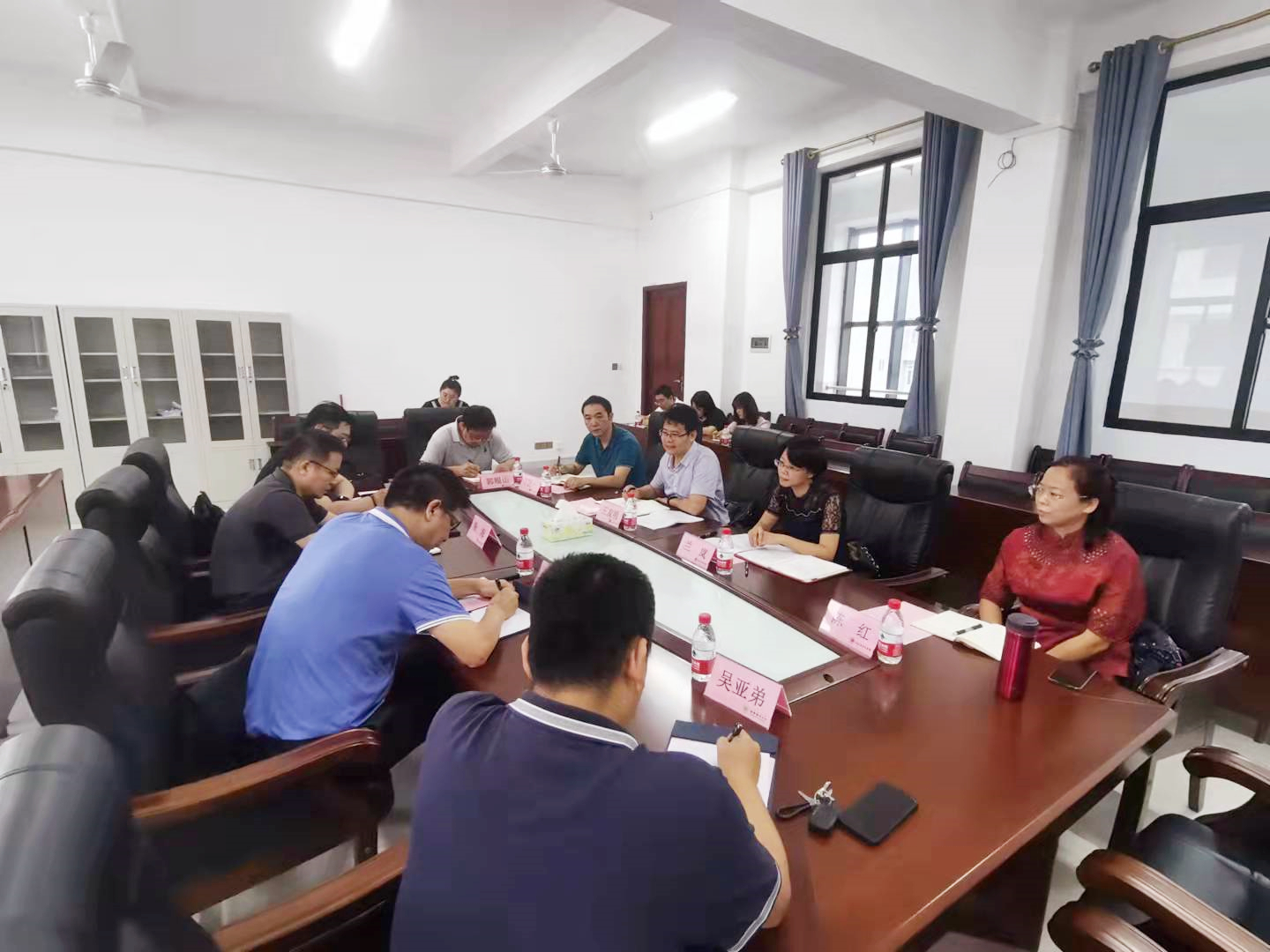 陈险峰到马克思主义学院调研