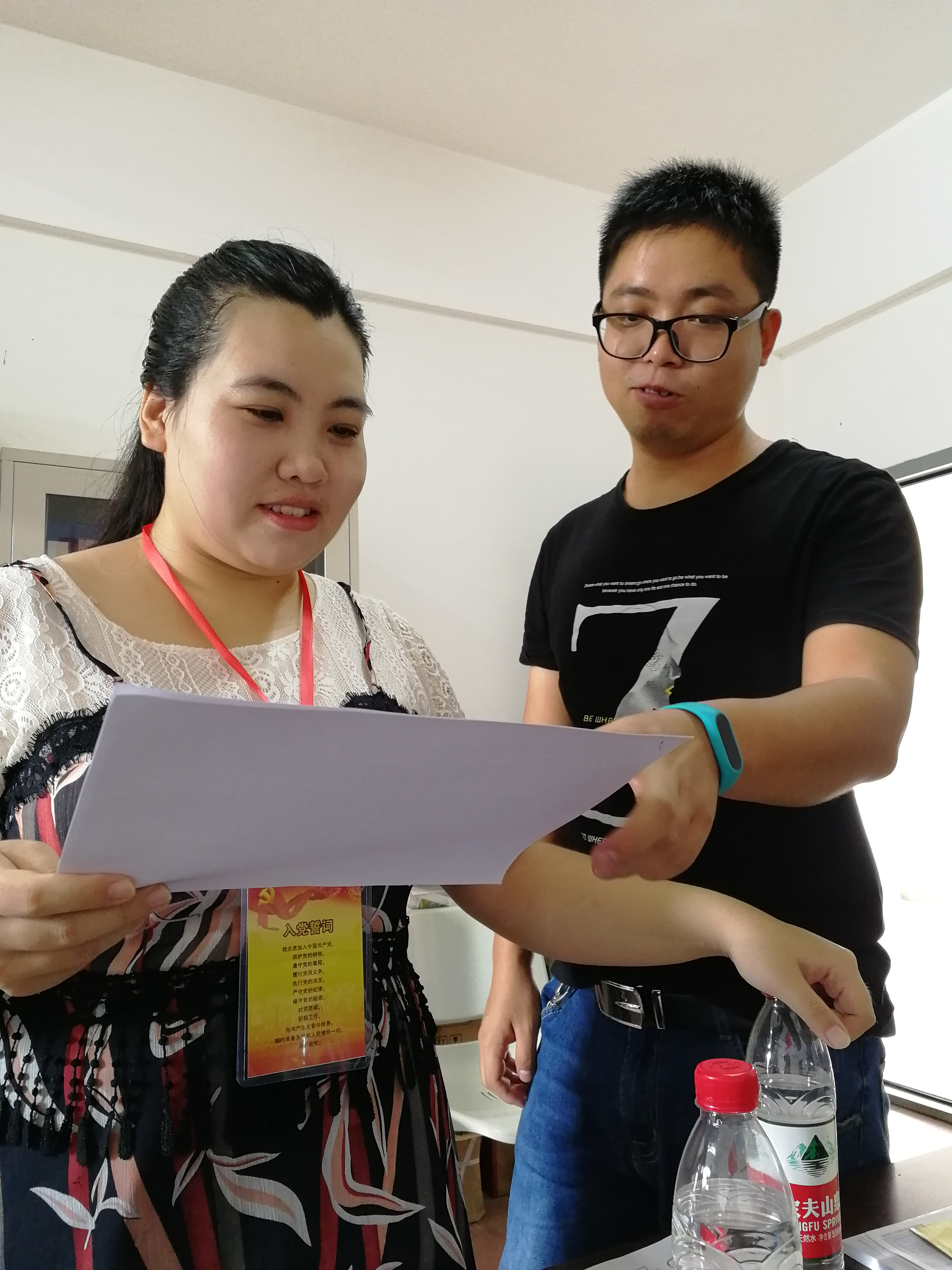 以心迎新 做好表率-记马院研究生党支部党员迎新工作